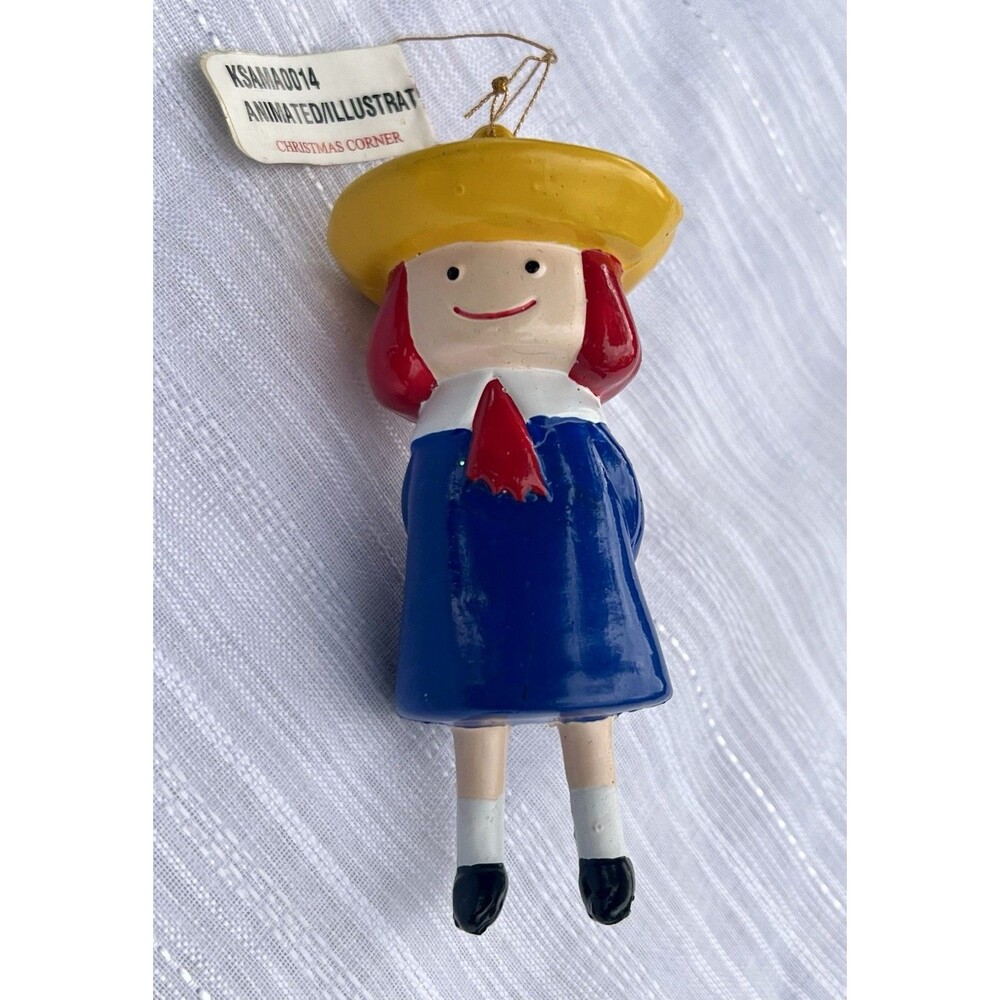 Madeline Christmas Ornament Holding Present 1999